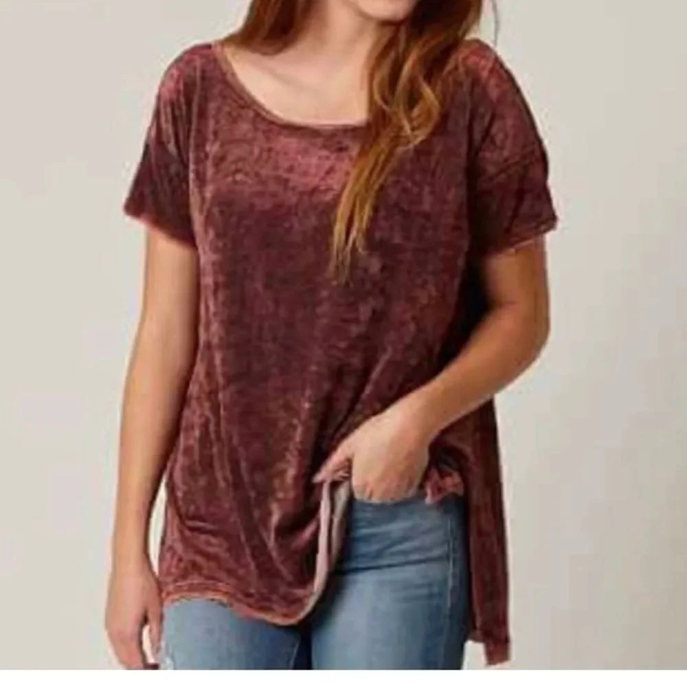 WE THE FREE Velvet T shirt